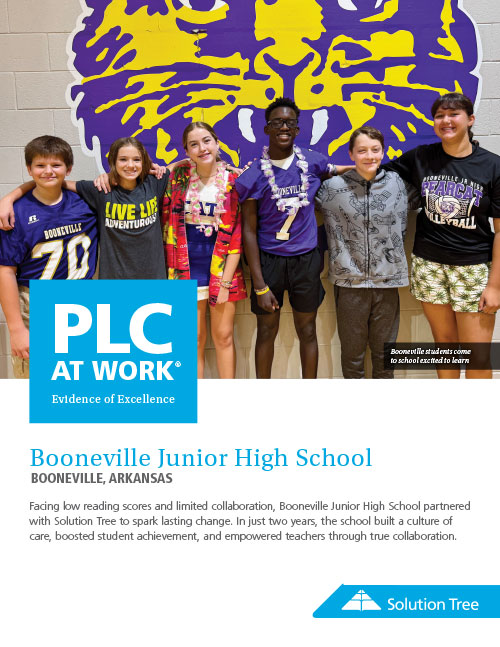 PLC Case Study: Booneville Junior High School
